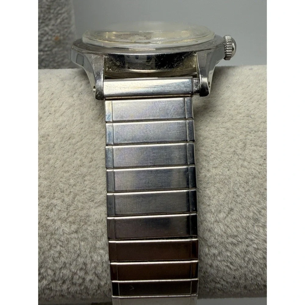 Bulova Selfwinding Automatic Working Mens Watch Vintage 33MM 6.5